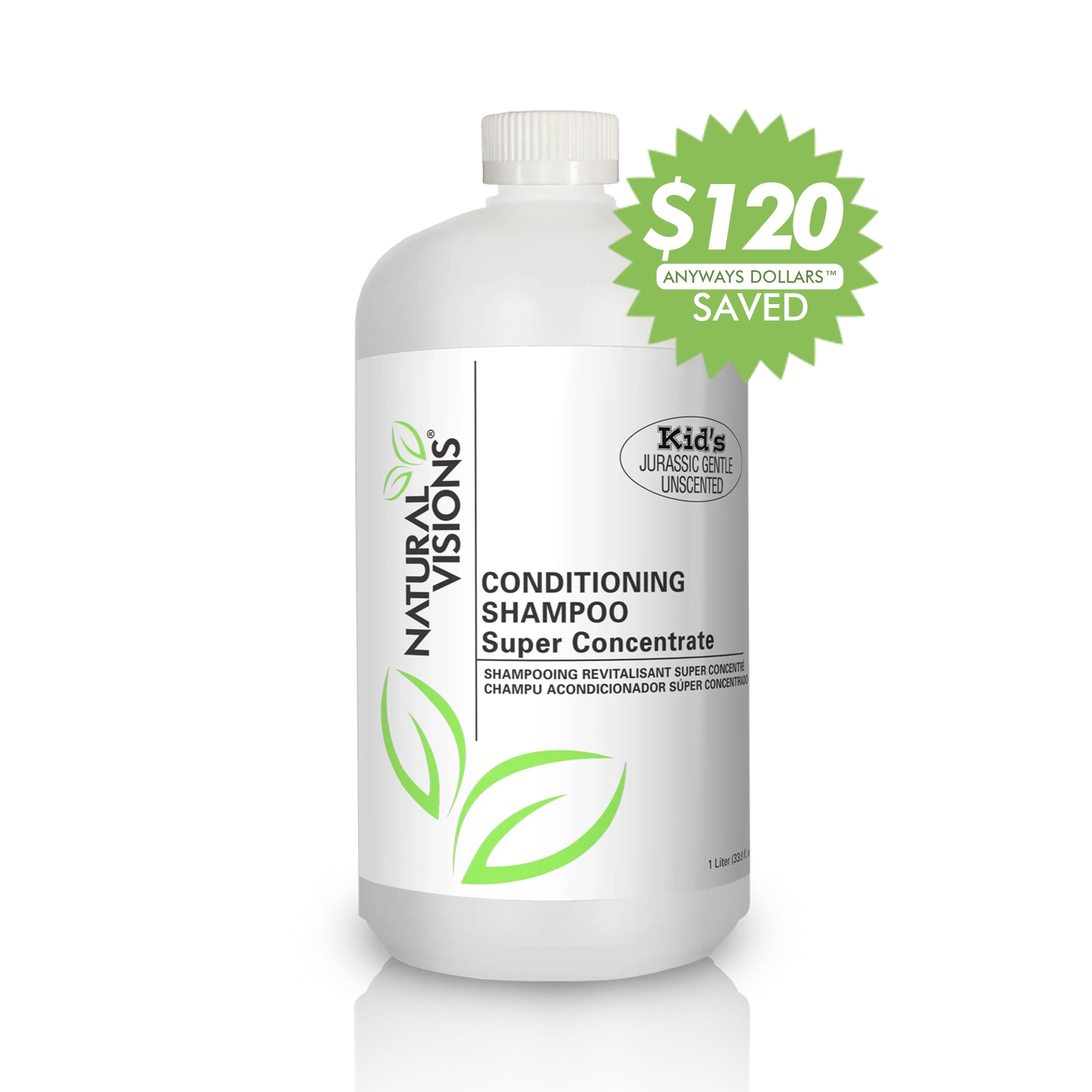 Natural Visions® Conditioning Shampoo Super Concentrate