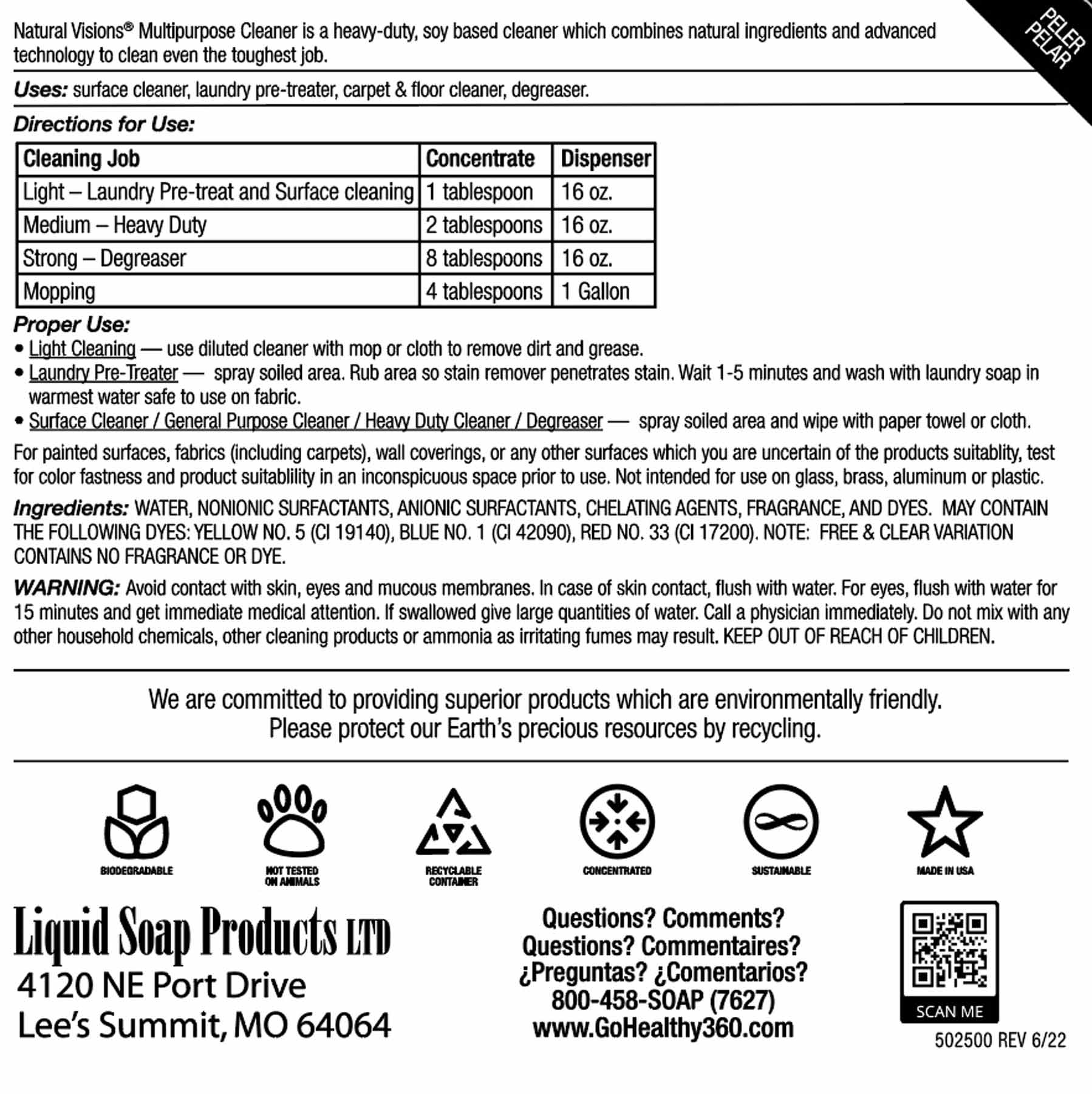 Natural Visions® Super Concentrate Deluxe Pack - SINK