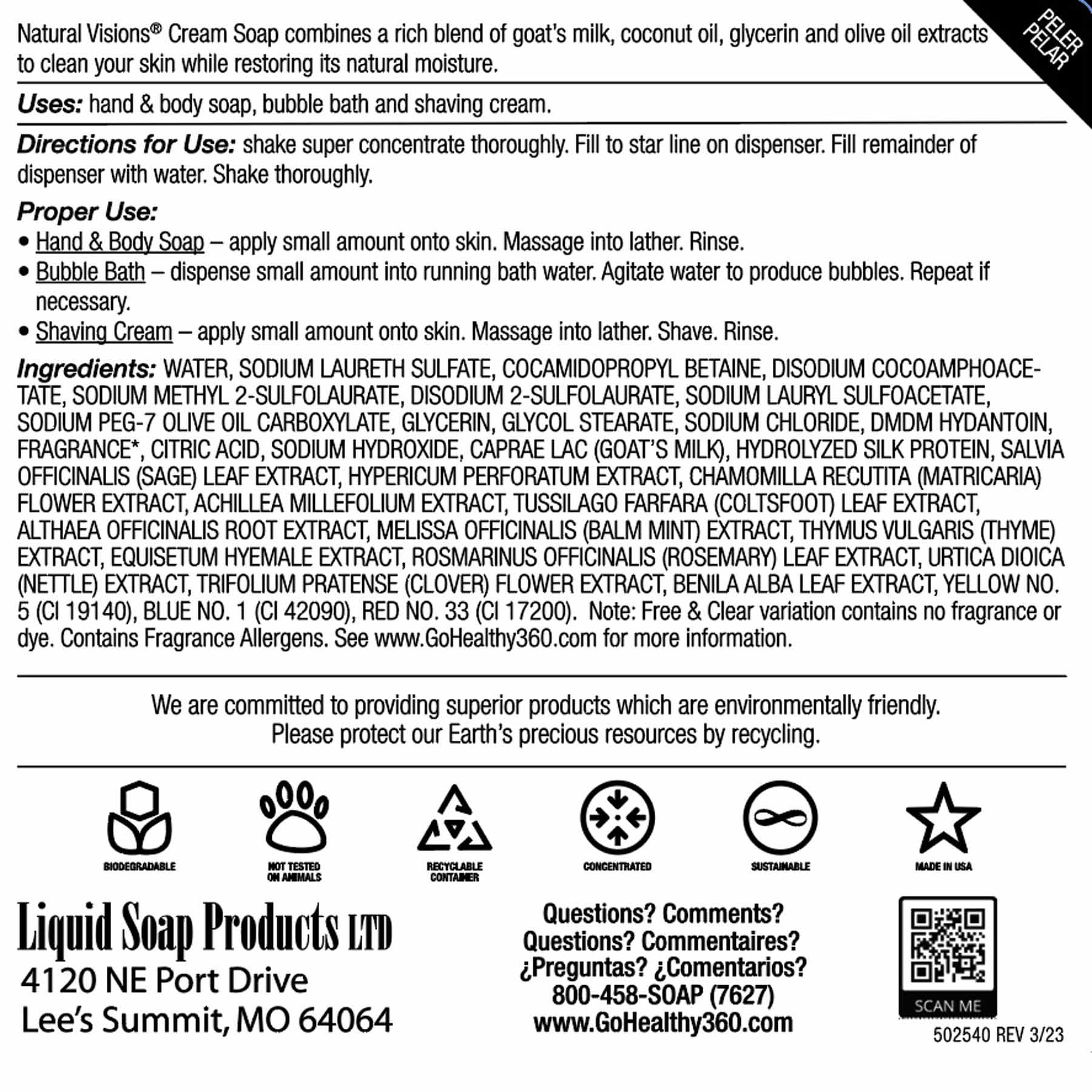 Natural Visions® Super Concentrate Deluxe Pack - SINK