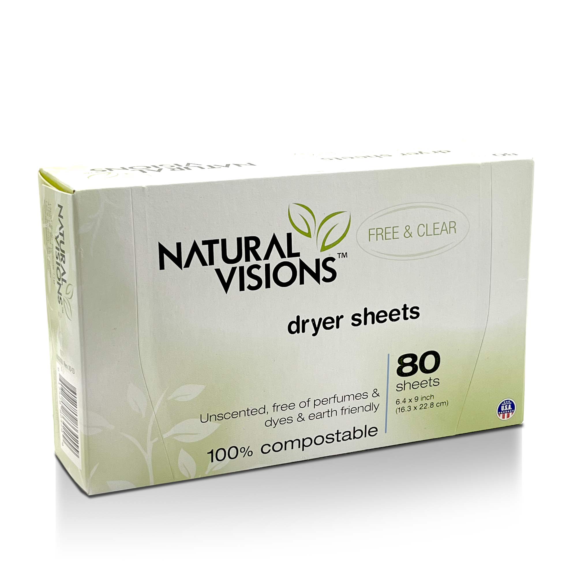Natural Visions® Dryer Sheets