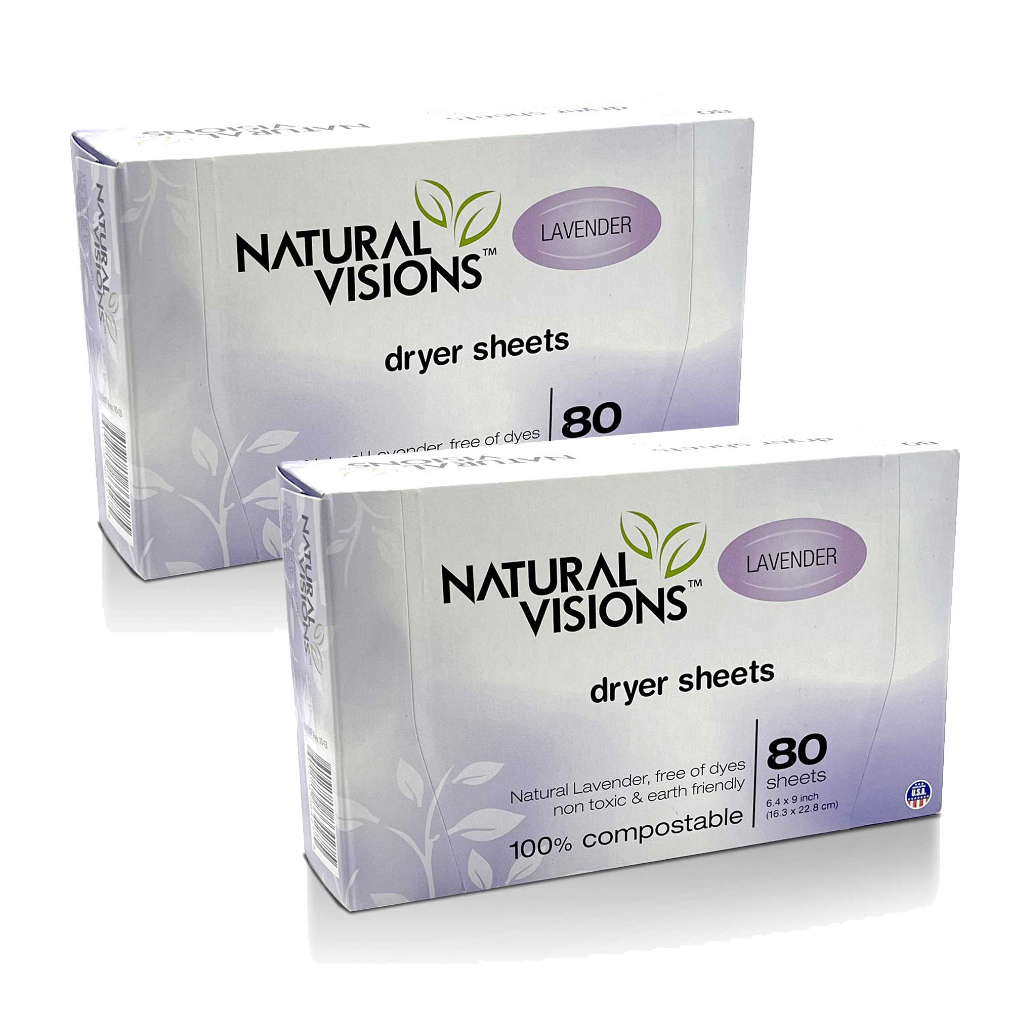 Natural Visions® Dryer Sheets