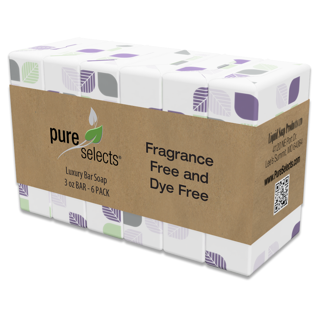 Pure Selects® Glycerin Bar Soap - Free & Clear
