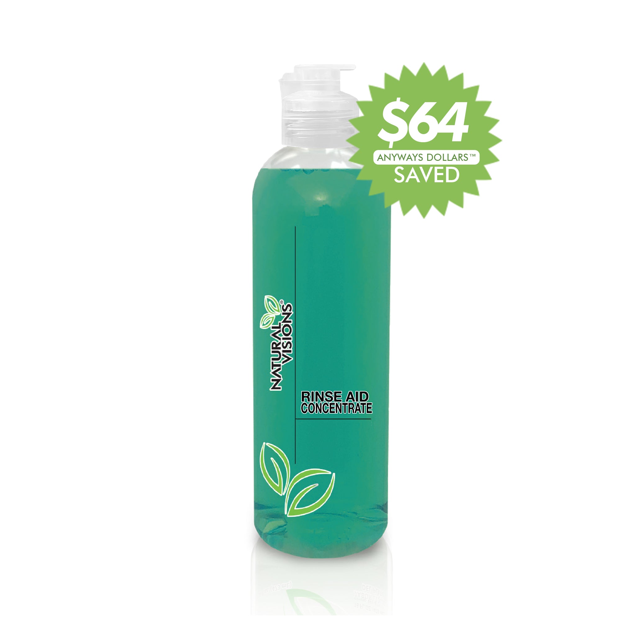 Natural Visions® Rinse Aid Super Concentrate