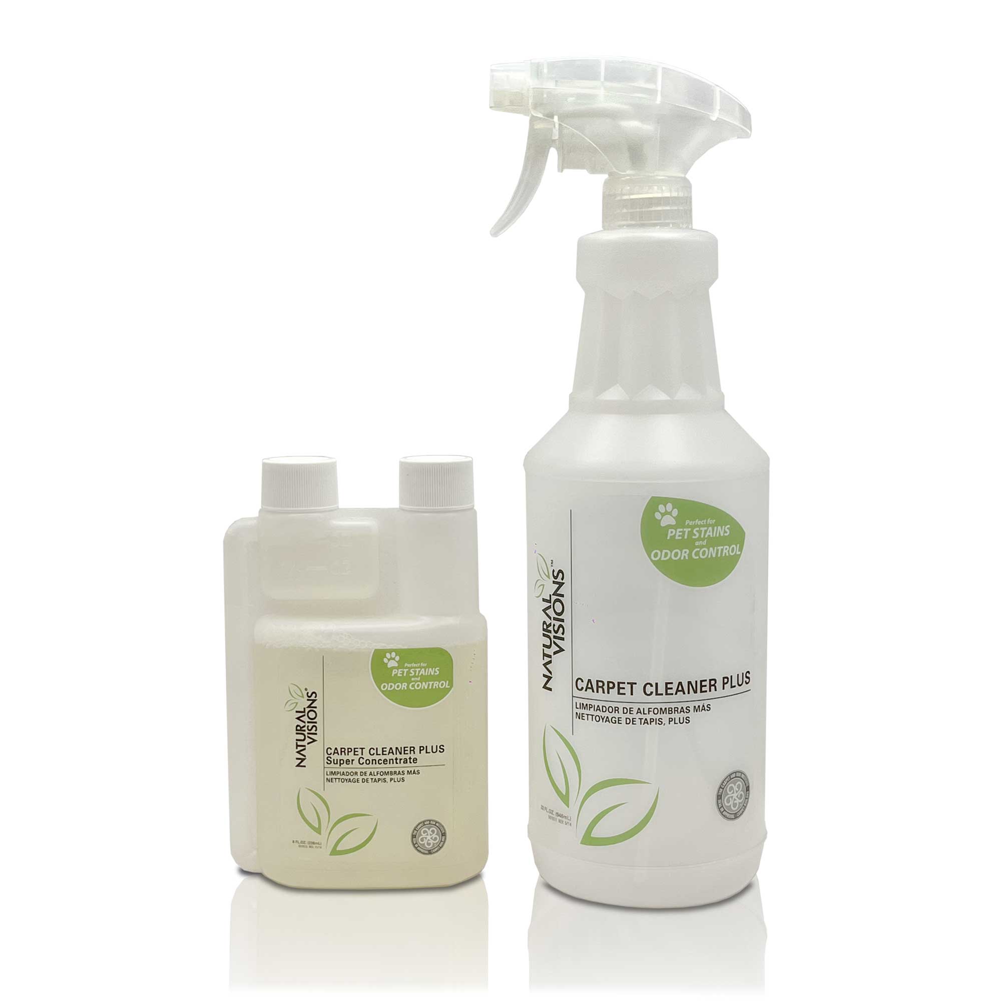 Natural Visions® Carpet Cleaner Plus Concentrate for Pets with Dispenser