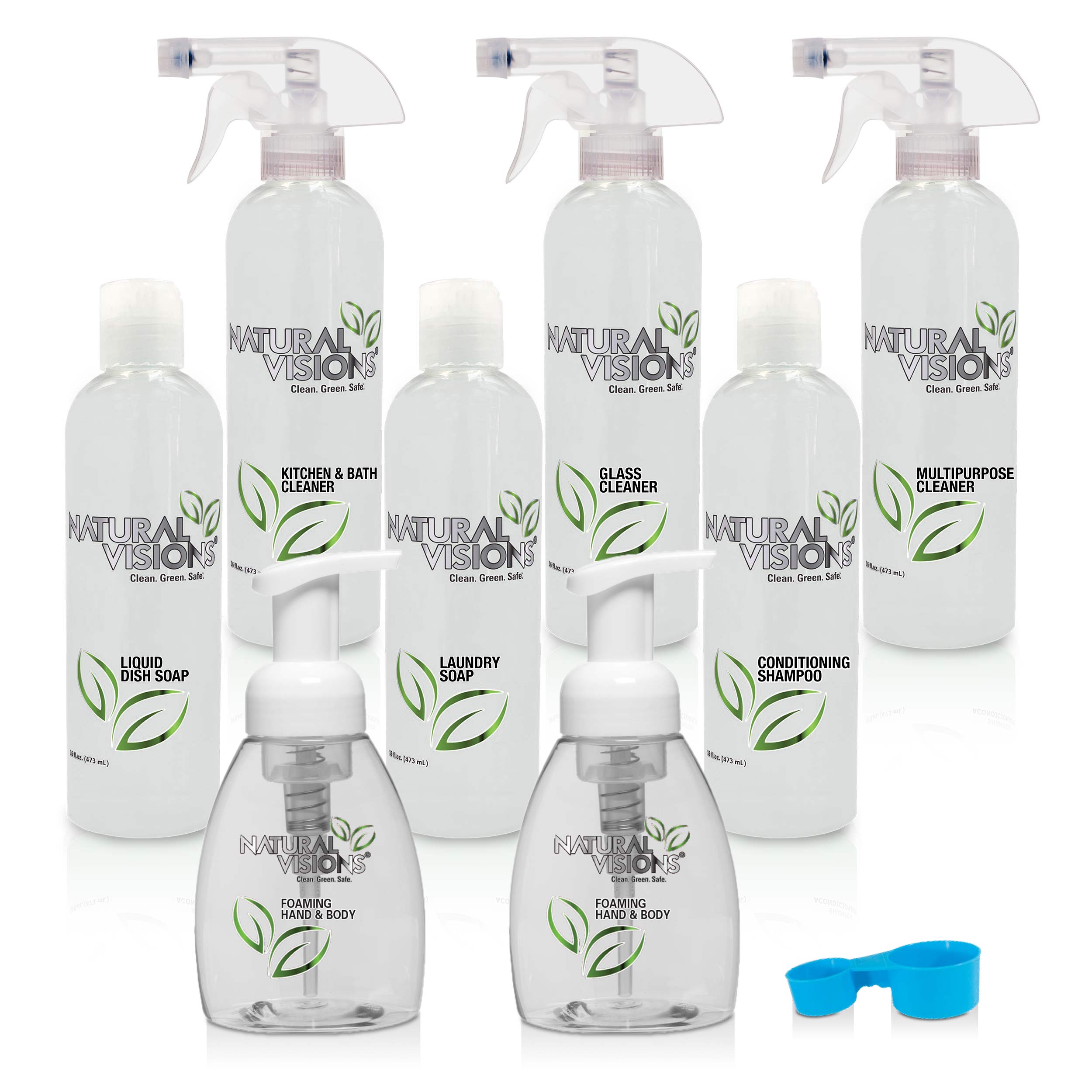 Natural Visions® Dispenser 8 Bottle Kit